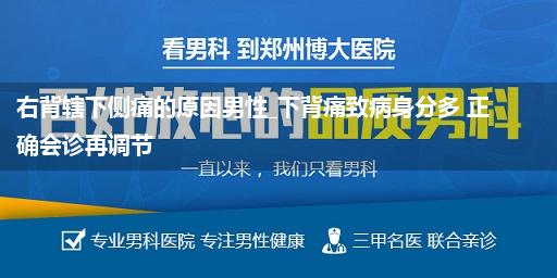 右背辖下侧痛的原因男性_下背痛致病身分多 正确会诊再调节